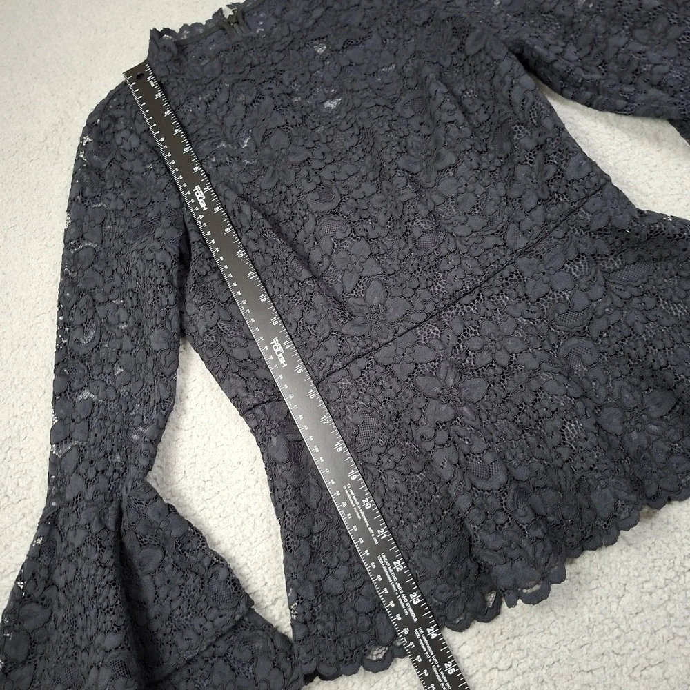 Teri Jon Rickie Freeman Size 6 Top Sz 4 Skirt 2 Piece Lace Whimsigoth Set